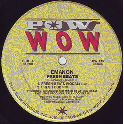 Emanon (2) Fresh Beats VINYL 12" USED