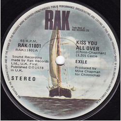 Exile (7) Kiss You All Over USED VINYL 7INCH 45 RPM SINGLE