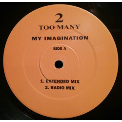 2 Too Many My Imagination USED VINYL 12INCH