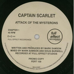 Captain Scarlet Attack Of The Mysterons VINYL 12" USED