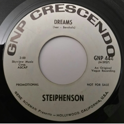 Mike Steïphenson Dreams / Rainbow Vinyl 7" USED