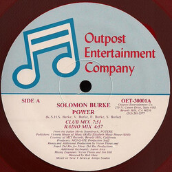 Solomon Burke Power USED VINYL 12INCH 33 S RPM