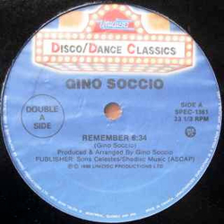 Gino Soccio Remember / The Visitors / Les Visiteurs Vinyl 12" USED