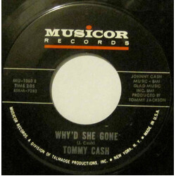 Tommy Cash I Guess I'll Live / Why'd She Gone USED VINYL 7INCH 45 RPM SINGLE