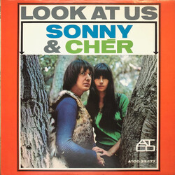Sonny & Cher Look At Us Vinyl LP USED