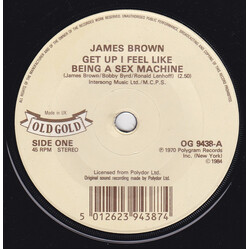 James Brown Get Up I Feel Like Being A Sex Machine USED VINYL 7INCH 45 RPM STEREO