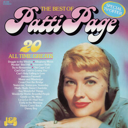 Patti Page The Best Of Patti Page Vinyl LP USED