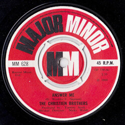 The Christien Brothers Answer Me USED VINYL 7INCH 45 RPM SINGLE
