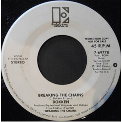 Dokken Breaking The Chains USED VINYL 7INCH PROMO