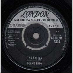 Duane Eddy The Battle / Theme From Dixie USED VINYL 7INCH 45 RPM SINGLE