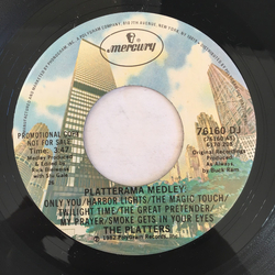 The Platters Platterama Medley Vinyl 7" USED