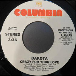 Dakota (5) Crazy For Your Love Vinyl 7" USED