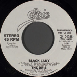 The DR' S Black Lady Vinyl 7" USED