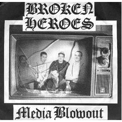 Broken Heroes (2) Media Blowout USED VINYL 7INCH EP
