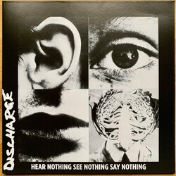 Discharge Hear Nothing See Nothing Say Nothing Vinyl LP USED