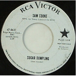 Sam Cooke Sugar Dumpling / Bridge Of Tears USED VINYL 7INCH 45 RPM SINGLE PROMO