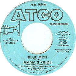 Mama's Pride (2) Blue Mist USED VINYL 7INCH 45 RPM PROMO