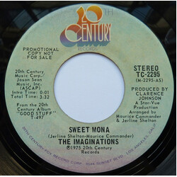 The Imaginations Sweet Mona USED VINYL 7INCH 45 RPM PROMO