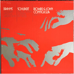Johannes Brahms / Franz Schubert / Richard And John Contiguglia Hungarian Dances & Waltzes, Op. 39 / Marche Militaire & Fantasia In F Minor Vinyl LP U