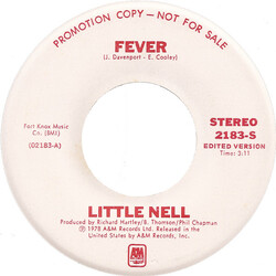 Little Nell Fever USED VINYL 7INCH 45 RPM PROMO