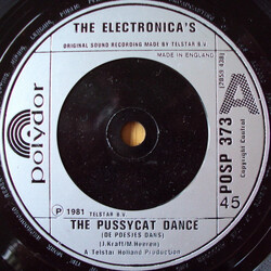 De Electronica's The Pussycat Dance (De Poesjes Dans) USED VINYL 7INCH SINGLE 45 RPM