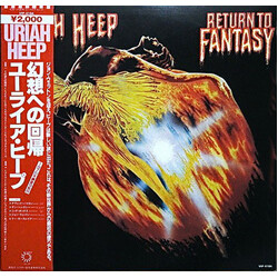 Uriah Heep Return To Fantasy Vinyl LP USED
