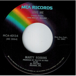 Marty Robbins Love Me USED VINYL 7INCH 45 RPM SINGLE