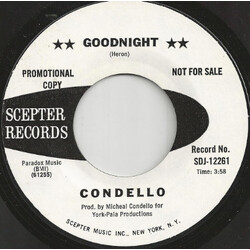 Condello Goodnight USED VINYL 7INCH PROMO