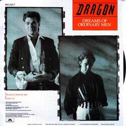 Dragon (5) Dreams Of Ordinary Men USED VINYL 7INCH 45 RPM SINGLE