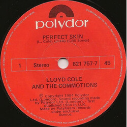 Lloyd Cole & The Commotions Perfect Skin USED VINYL 7INCH SINGLE