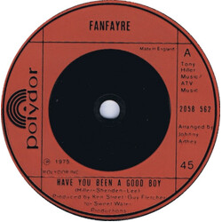 Fanfayre Have You Been A Good Boy USED VINYL 7INCH 45 RPM SINGLE