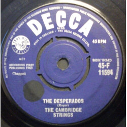 The Cambridge Strings The Desperados Vinyl 7" USED