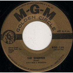 David Rose & His Orchestra The Stripper / The Runway USED VINYL 7INCH 45 RPM REISSUE MONO