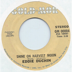 Eddy Duchin Shine On Harvest Moon / Smiles USED VINYL 7INCH 45 RPM JUKEBOX STYRENE STEREO