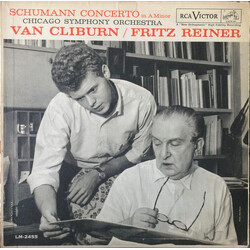 Robert Schumann / Van Cliburn / Fritz Reiner / The Chicago Symphony Orchestra Concerto In A Minor Vinyl LP USED