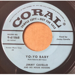 Jimmy Cavallo And His House Rockers Yo-Yo Baby / Teenage Lover USED VINYL 7INCH 45 RPM SINGLE PROMO