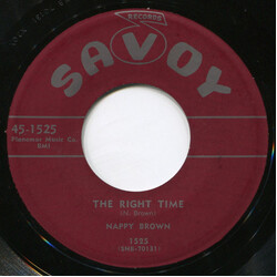 Nappy Brown The Right Time / Oh You Don't Know USED VINYL 7INCH 45 RPM SINGLE