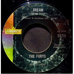 The Furys (13) If I Didn't Have A Dime / Dream USED VINYL 7INCH 45 RPM STEREO