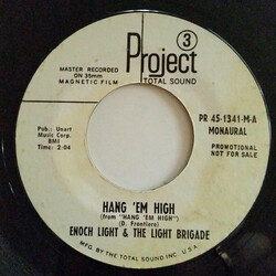 Enoch Light And The Light Brigade Hang 'Em High / The Windmills of Your Mind USED VINYL 7INCH 45 RPM SINGLE PROMO MONO