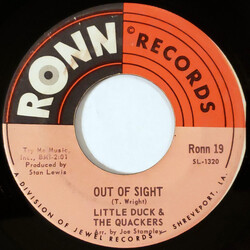 Little Duck And The Quackers Out Of Sight USED VINYL 7INCH 45 RPM