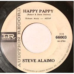 Steve Alaimo Happy Pappy / Gotta Lotta Love USED VINYL 7INCH 45 RPM PROMO