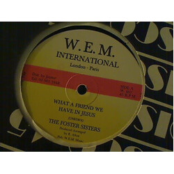 The Foster Sisters What A Friend We Have In Jesus Vinyl 12" USED