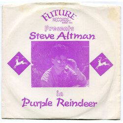 Steve Altman Purple Reindeer USED VINYL 7INCH 45 RPM SINGLE STEREO MONO