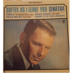 Frank Sinatra Softly, As I Leave You Vinyl LP USED