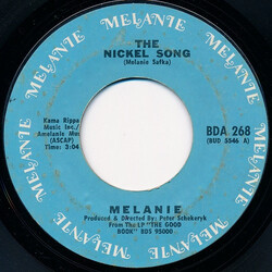 Melanie (2) The Nickel Song USED VINYL 7INCH 45 RPM SINGLE STYRENE