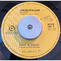 Max Surban Angelita-San USED VINYL 7INCH 45 RPM SINGLE STEREO