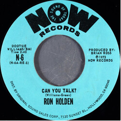 Ron Holden Can You Talk? / I Need Ya USED VINYL 7INCH 45 RPM STYRENE