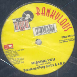 Beenie Man / Tony Curtis / A.R.P. (2) / Singing Melody Missing You / For You I Will Vinyl 12" USED