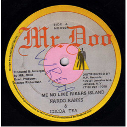 Nardo Ranks / Cocoa Tea Me No Like Rikers Island USED VINYL 12INCH 45 RPM SINGLE