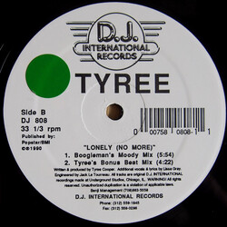 Tyree Cooper Lonely (No More) USED VINYL 12INCH 33 S RPM